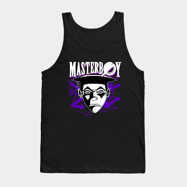 MASTERBOY - 90s special chinese purple collector edition Tank Top by BACK TO THE 90´S